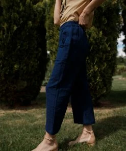 Cotton Bleu Dear Stranger Slub Pants