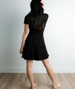 Polagram Davie Black Dress FINAL SALE