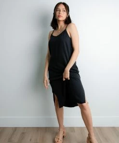 Thread & Supply Talking To The Moon Tank Dress Apparel