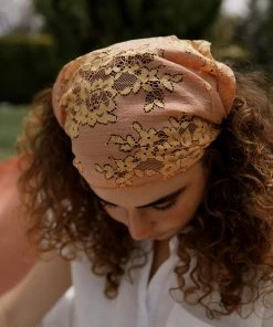 Leto Hair Accessories Baker Lace Headscarf