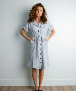 Nest Style & Design Juliet Linen Dress Apparel