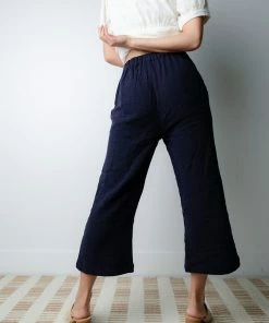 Cotton Bleu Dear Stranger Slub Pants
