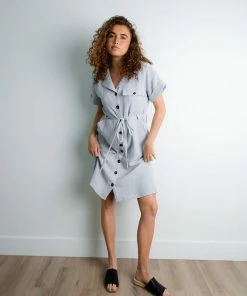 Nest Style & Design Juliet Linen Dress Apparel