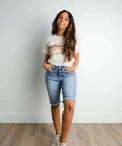 TeaNRose Good Advice Bermuda Shorts FINAL SALE