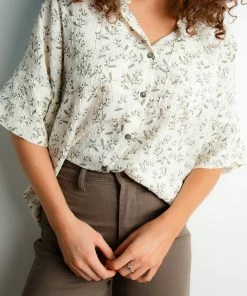 BBC Apparel/OATNY Linda Floral Blouse