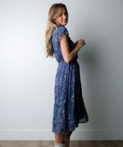 VOY Apparel Cool Down Floral Dress