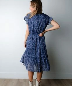 VOY Apparel Cool Down Floral Dress