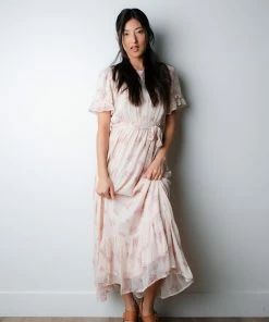 TeaNRose Pink Blossoms Dress Apparel
