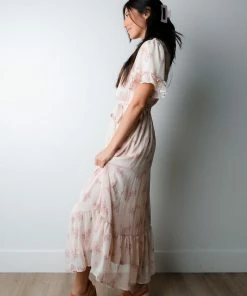 TeaNRose Pink Blossoms Dress Apparel