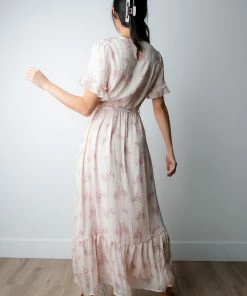 TeaNRose Pink Blossoms Dress Apparel
