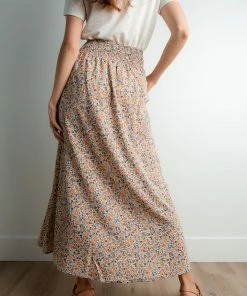 TeaNRose Helene Floral Skirt