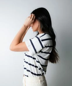 Thread & Supply Back Of The Line Top In Navy-FINAL SALE Apparel