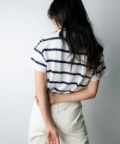 Thread & Supply Back Of The Line Top In Navy-FINAL SALE Apparel
