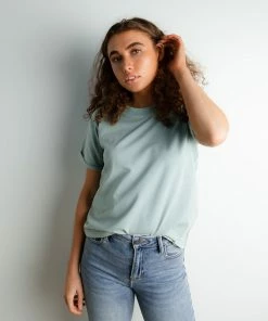 TeaNRose William Sage Top FINAL SALE Apparel