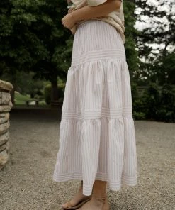 PINCH Joann Striped Skirt Apparel