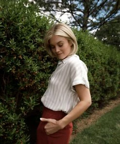 Be Cool Mckay Striped Button Down