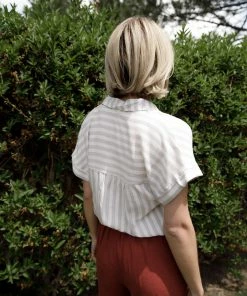 Be Cool Mckay Striped Button Down