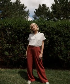 TeaNRose Mick Wide Leg Pants Apparel