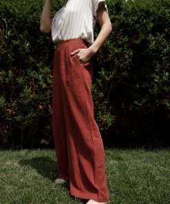 TeaNRose Mick Wide Leg Pants Apparel