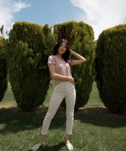 Tres Bien Apparel Nancy Ribbed Top