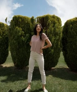 Tres Bien Apparel Nancy Ribbed Top