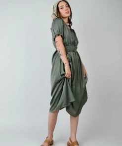 TeaNRose Apparel Heathers Olive Dress