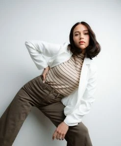 TeaNRose Apparel Flora White Blazer