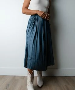 Current Air Apparel Caroline Pleated Skirt