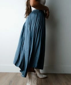 Current Air Apparel Caroline Pleated Skirt