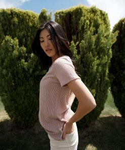 Tres Bien Apparel Nancy Ribbed Top