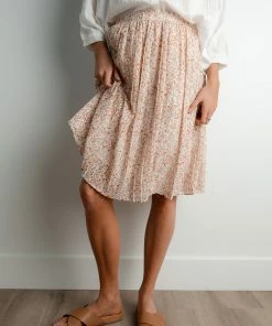 TeaNRose Orange Blossom Skirt Apparel