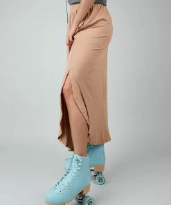 Ninexis Juno Midi Tan Skirt