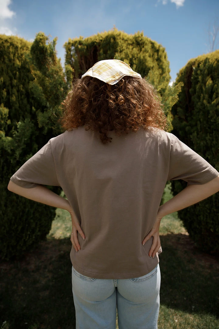 Newbury Kustom All Smiles Graphic Tee In Mocha Apparel