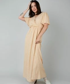 TeaNRose Goldfinch Maxi Dress Apparel