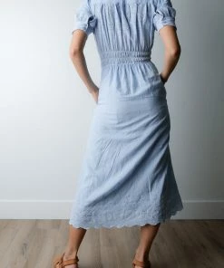 FORE Collection Apparel Sadie Embroidered Dress