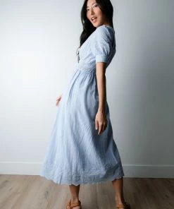 FORE Collection Apparel Sadie Embroidered Dress