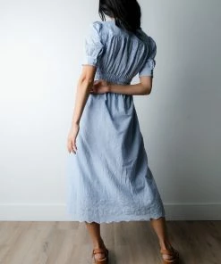 FORE Collection Apparel Sadie Embroidered Dress