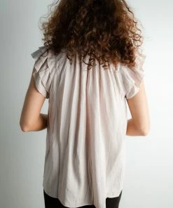 Grade & Gather Apparel Rue Linen Blouse FINAL SALE