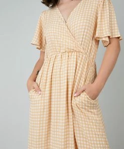 TeaNRose Goldfinch Maxi Dress Apparel