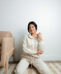 Allie Rose Urban Knitted Hoodie FINAL SALE Apparel