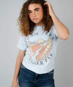 Lotus Fashion Roam Free Graphic Apparel