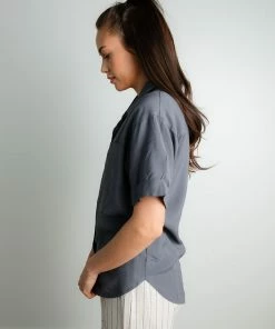 ModRef Marine Button Top FINAL SALE