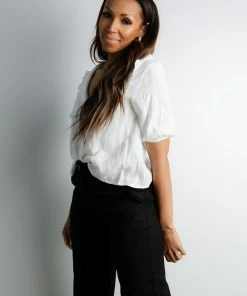 Grade & Gather Marlee Linen Blouse FINAL SALE