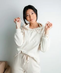 Allie Rose Urban Knitted Hoodie FINAL SALE Apparel