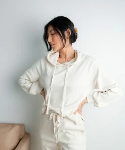 Allie Rose Urban Knitted Hoodie FINAL SALE Apparel