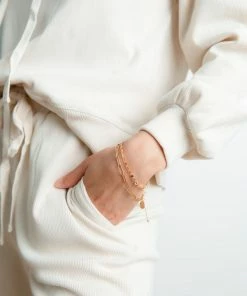Katie Waltman Jewelry Lost Scrolls Gold Bracelet