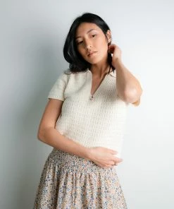 SKIES ARE BLUE Rostom Knit Top