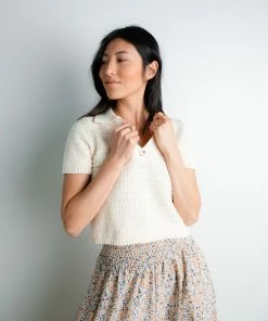 SKIES ARE BLUE Rostom Knit Top