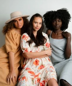 PINCH Matisse Watercolor Dress FINAL SALE Apparel