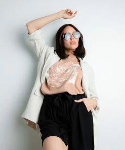 Allie Rose Rooney Linen Blazer Apparel